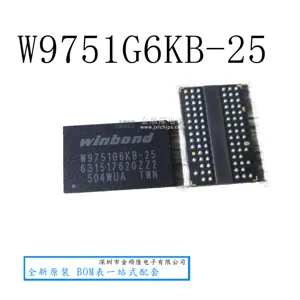 5pieces W9751G6KB-25 DDR2 SDRAM 512Mb BGA-84