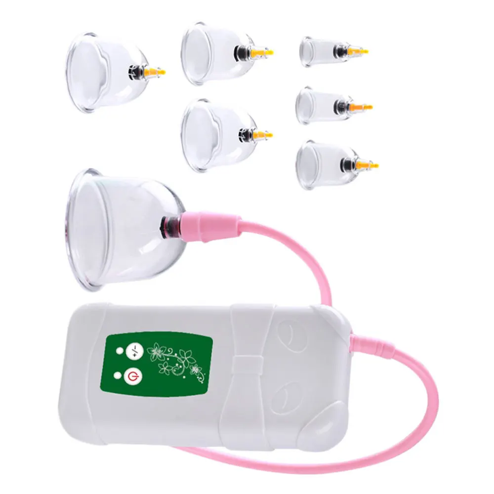 

1set 12-cup Powerful Cupping Therapy Instrument Body Damp Clearing Accessories