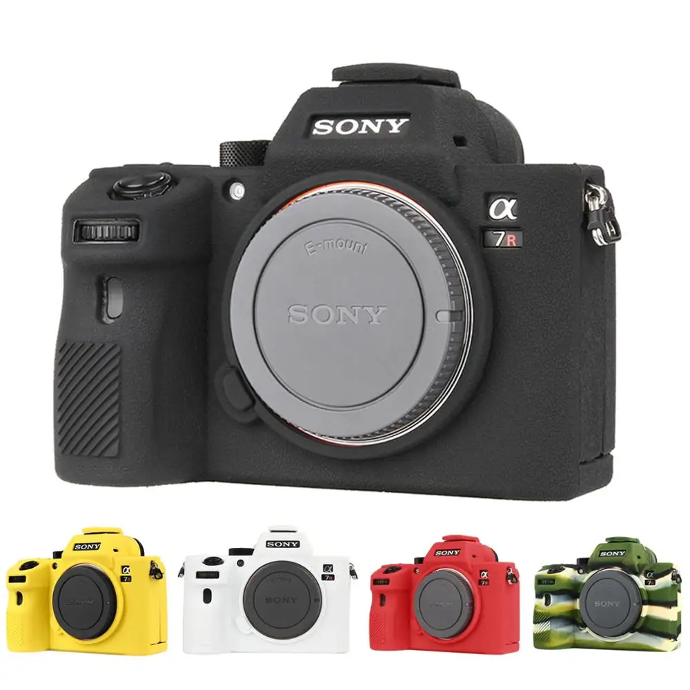 Чехол для Sony A7III профессиональный силиконовый резиновый чехол камеры съемный