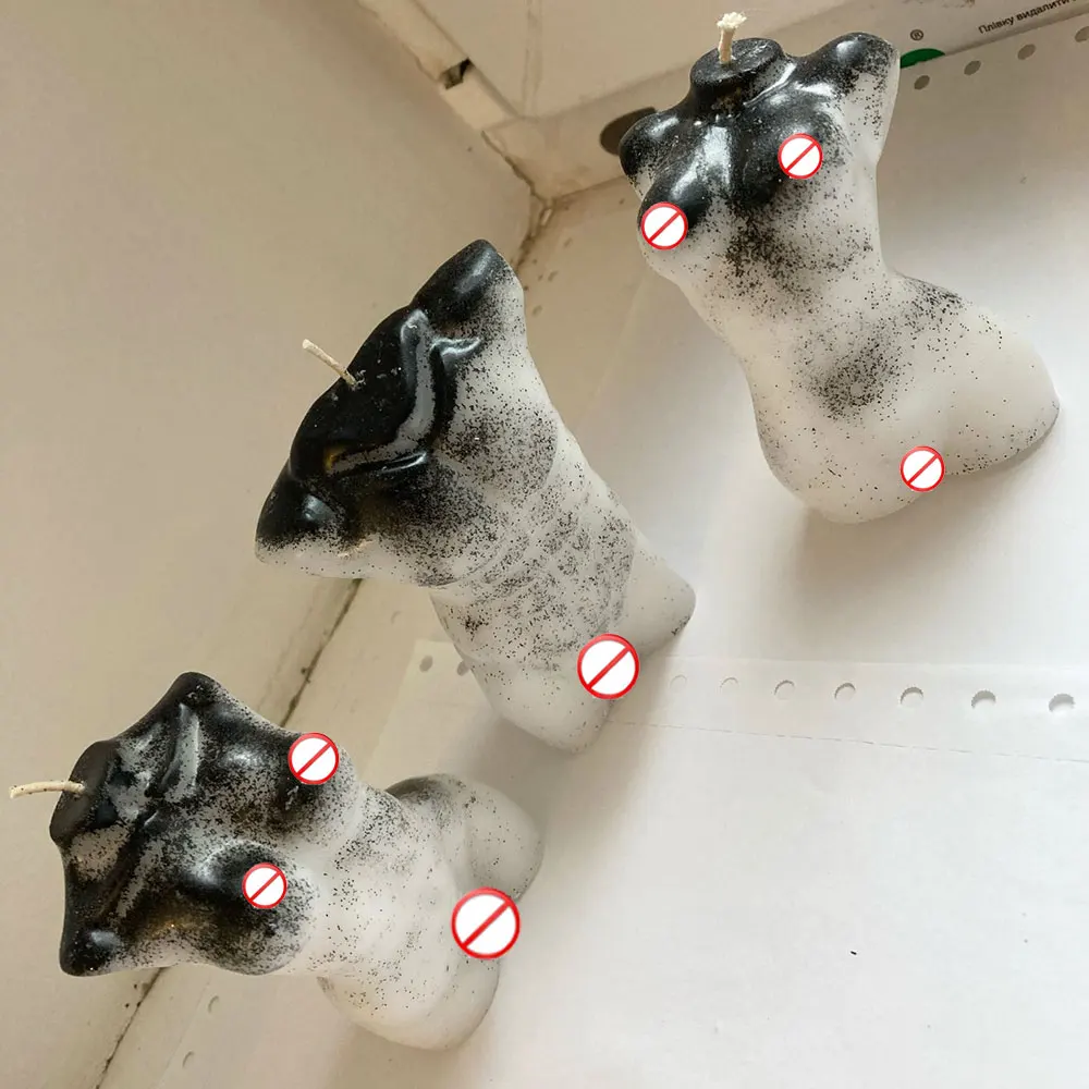 3D тела для пластилина силиконовые формы мужского и женского пола воск свечей