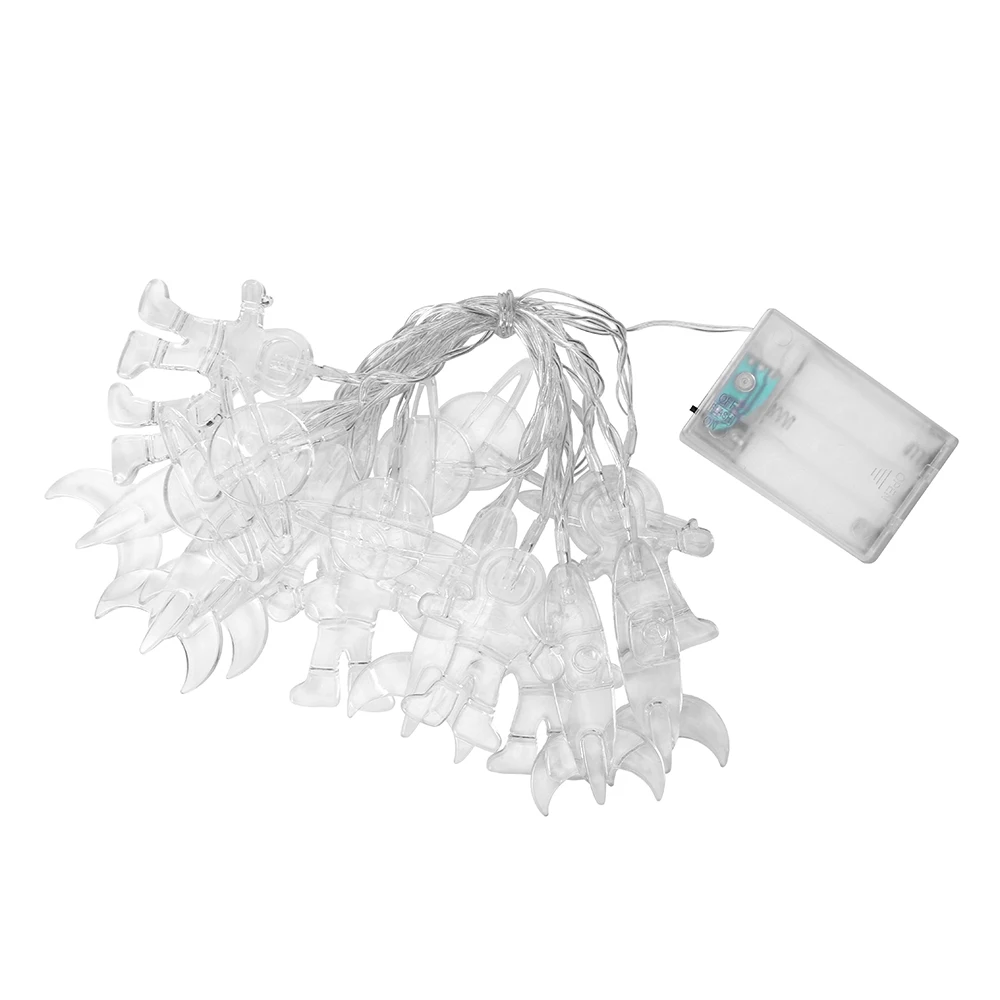 

1.5/3M LED String Lights Outer Space Astronauts Spaceship Rocket Mars Holiday Lighting Christmas Fairy Lights Kids Room Decor