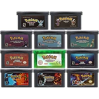 32 битная картридж для видеоигр консоль Nintendo GBA Pokeon Serise Moemon Fire Red Dark Cry третье