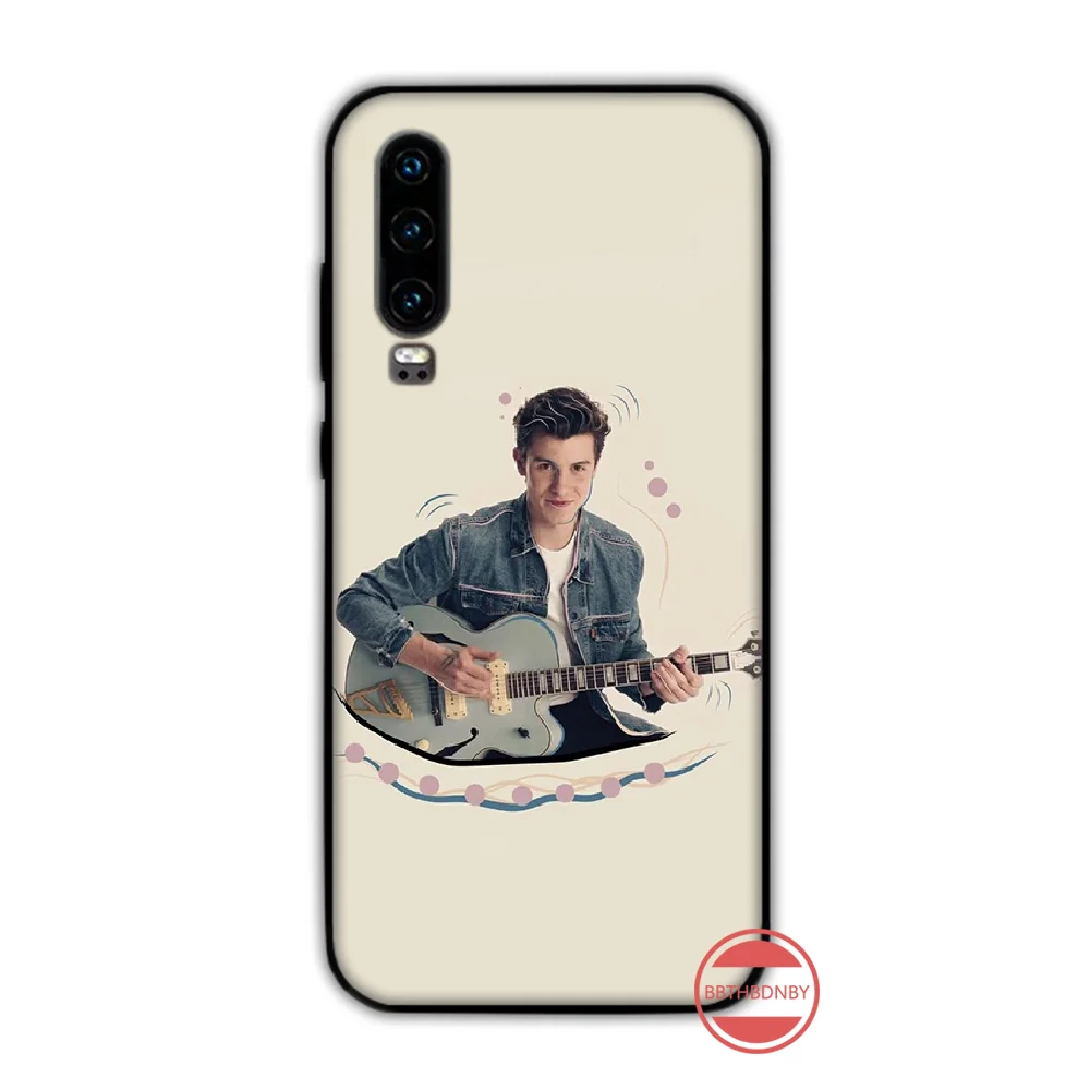 Shawn Mendes мягкий силиконовый черный чехол для телефона Funda Huawei P9 P10 P20 P30 Lite 2016 2017 2019 plus