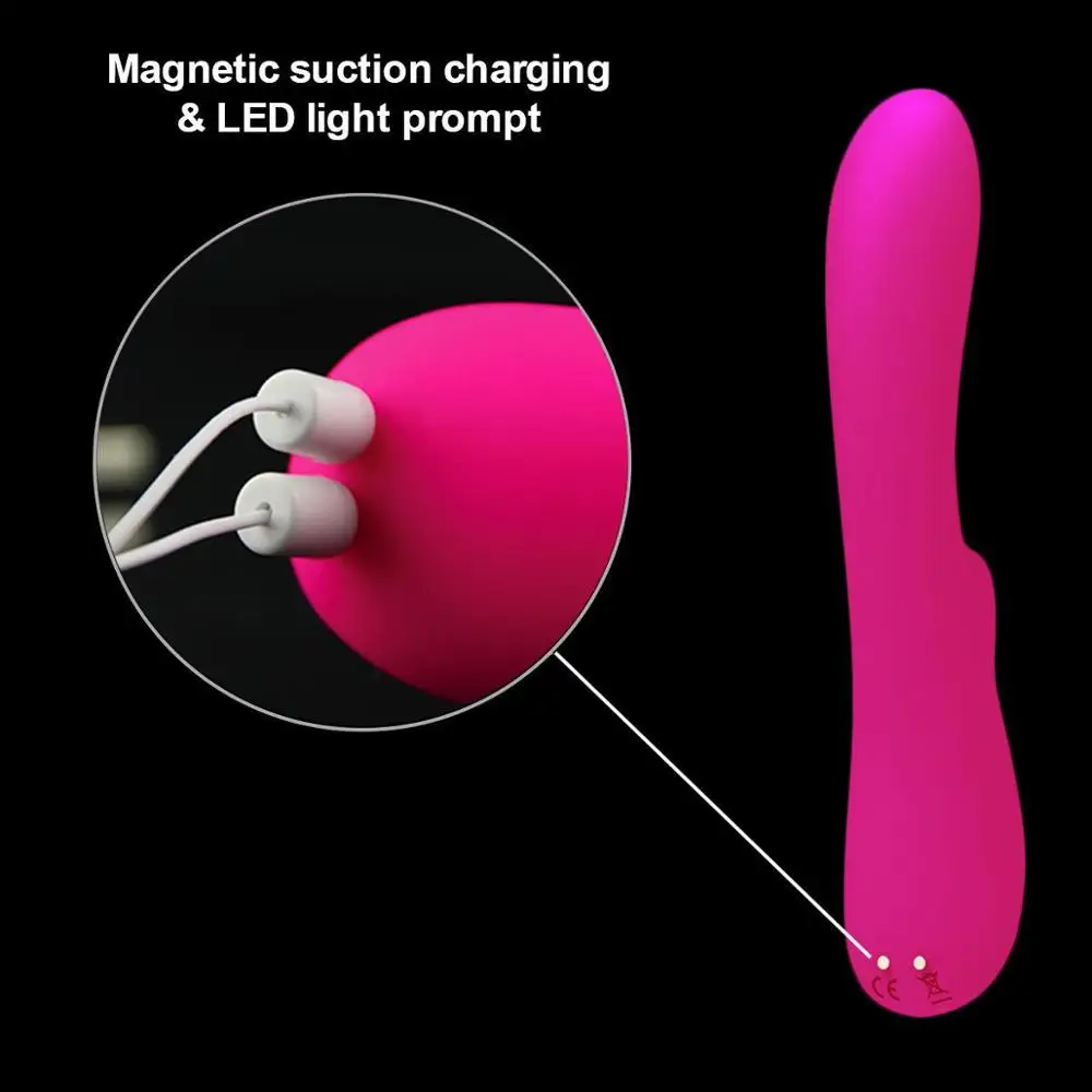 Большой фаллоимитатор вибратор 10 скоростей волшебная палочка массажер точки