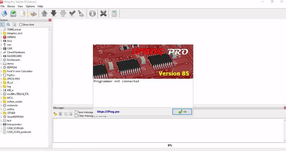 Iprog Pro V85 ключевой программист подушка безопасности IMMO сброс до года 2019 Замена