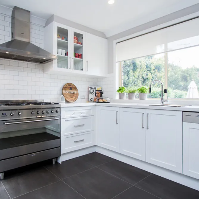 Металлический лак кухонный шкаф современный дизайн Горячая продажа модульные