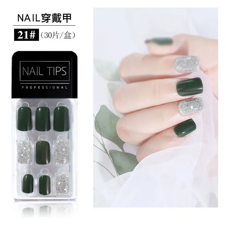 Новое поступление женские гвозди в стиле панк флейты для ногтей мраморные