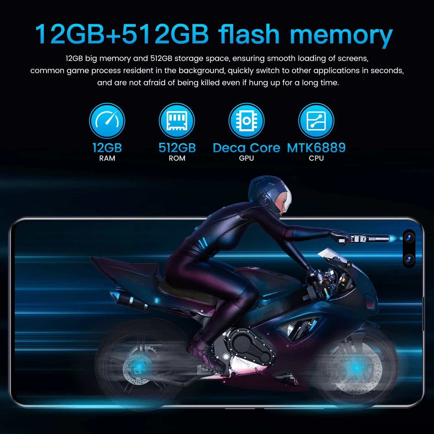 7 3 inch left digging screen 5g smartphone with 12gb512gb large memory for huawei mate 40 pro cellphone samsung mobile phone free global shipping