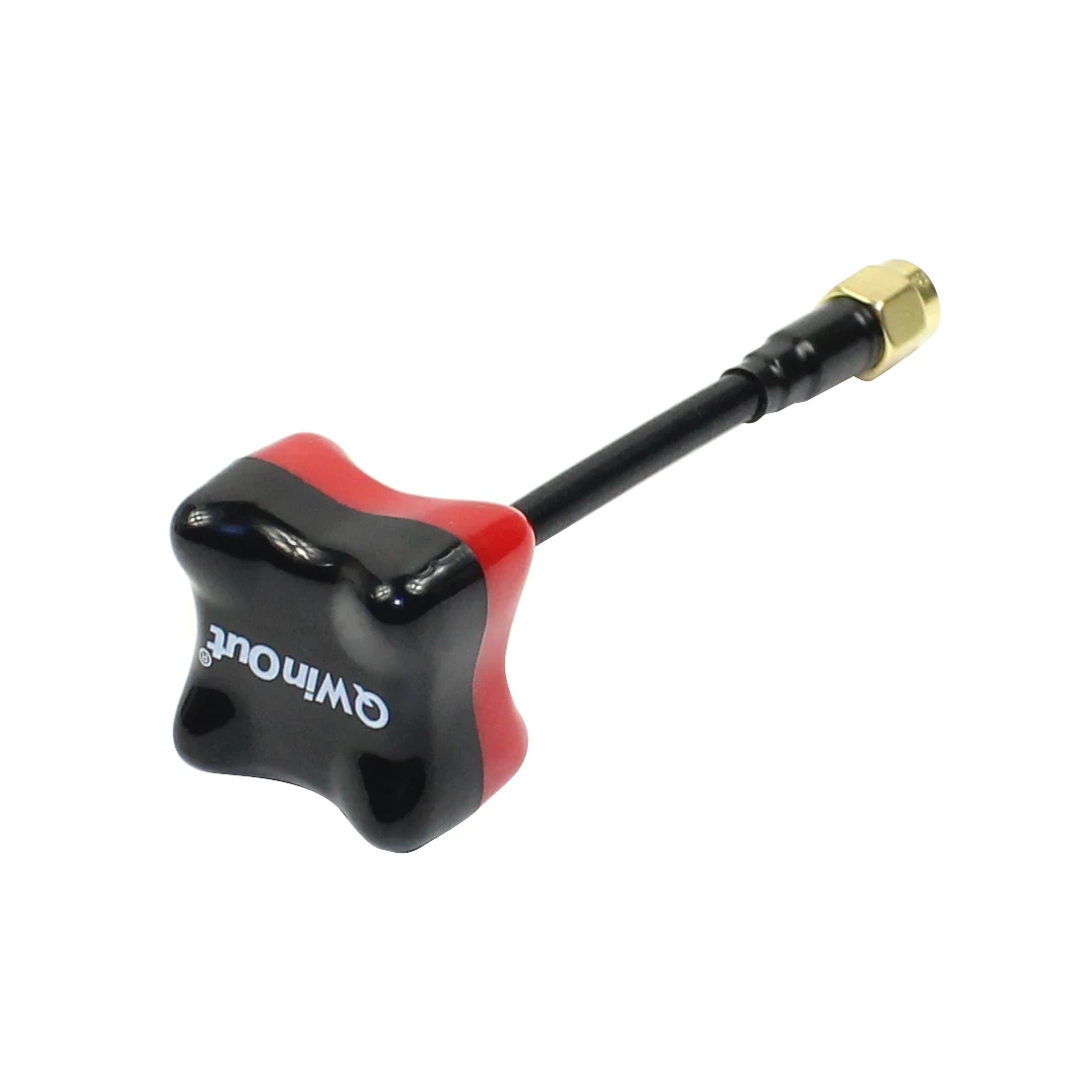 Мини FPV очки 5 8G 40CH 3-дюймовый дисплей 480x320 встроенный аккумулятор с 85 мм антенной
