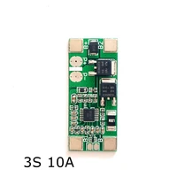 11 1v lithium battery protection board 3s 10a bms 12 6v 18650 lithium battery charing board 12v battery pack protection board