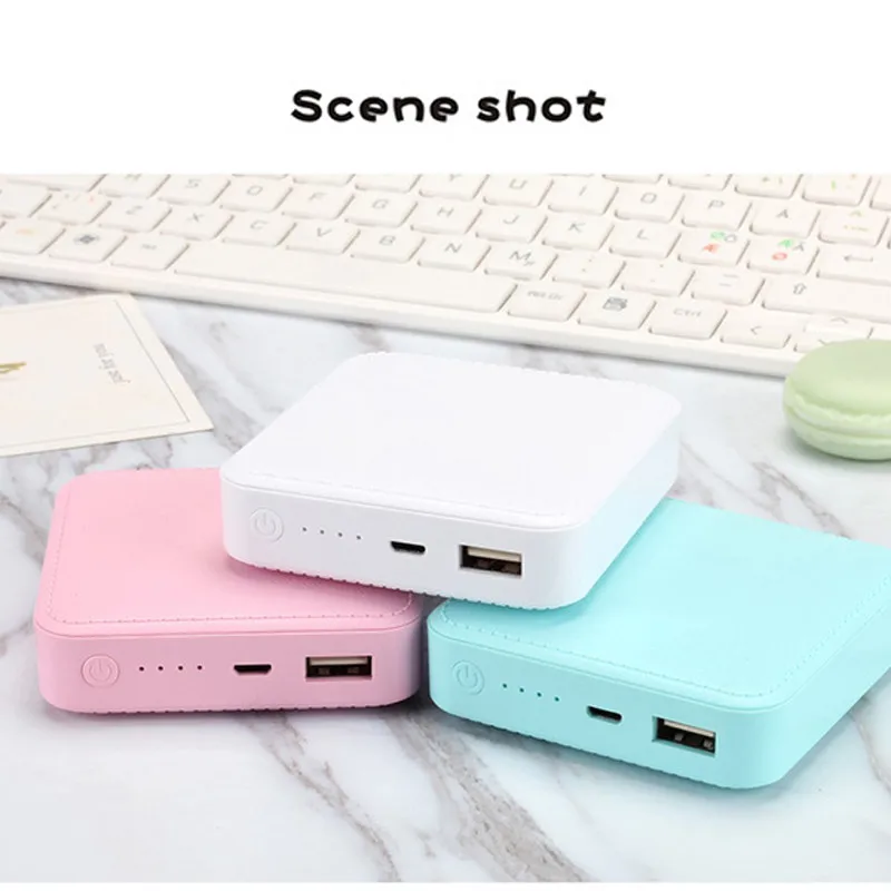 30000mAh мини мобильный источник питания портативный USB зарядка квадратный милый