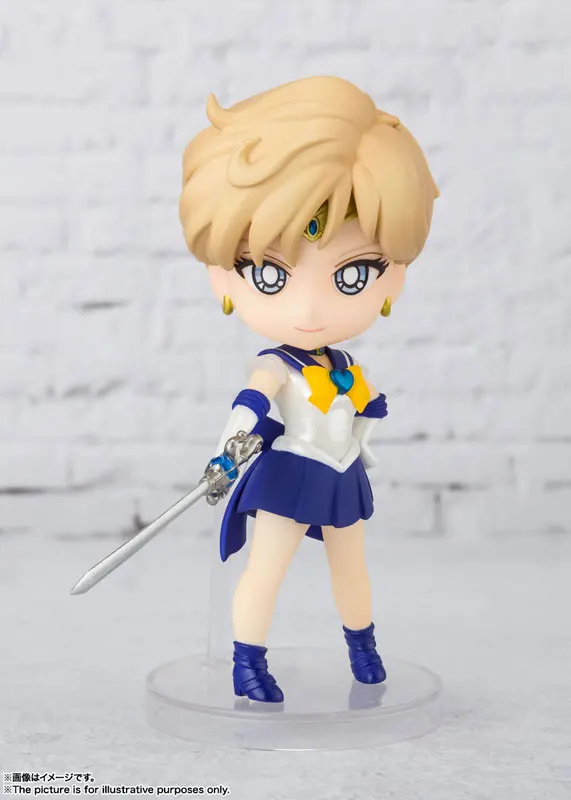

Original BANDAI SPIRITS Figuarts mini Collection Figure - Super Sailor Moon Chibi Moon Neptune Uranus From "Sailor Moon Eternal"