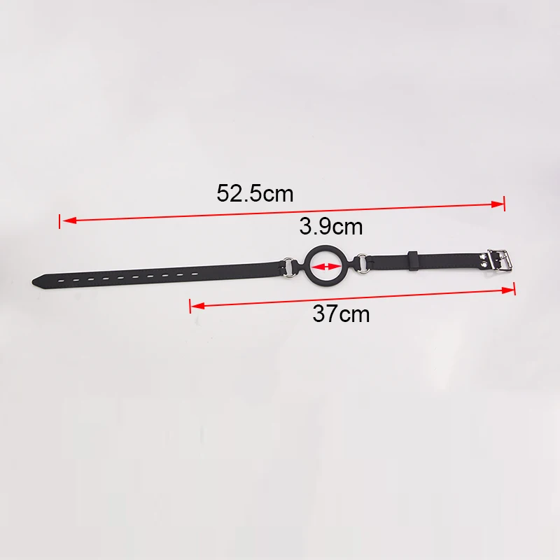 Уплотнительное кольцо для БДСМ с открытым ртом 100% медицинская силиконовая