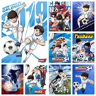 5D японское аниме капитан Цубаса, Алмазная мозаика, вышивка, мультяшный персонаж, алмазная живопись, настенное искусство, вышивка крестиком, домашний декор