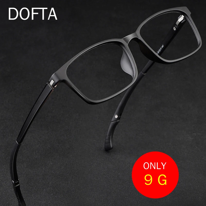 

DOFTA Ultralight TR 90 Optical Glasses Frame Men Sports Prescription Eyeglasses Frame Full Myopia Frame Glasses Male 5280