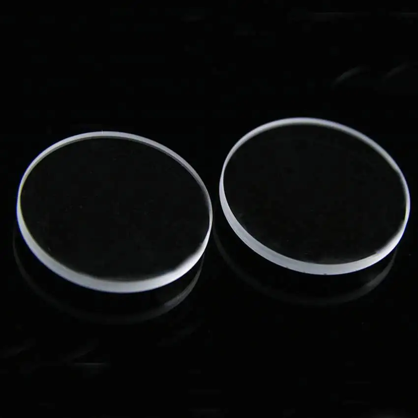 

Optical glass convex focusing lens diameter 23mm center thickness 4mm radius of curvature 35.089mm 1064nm