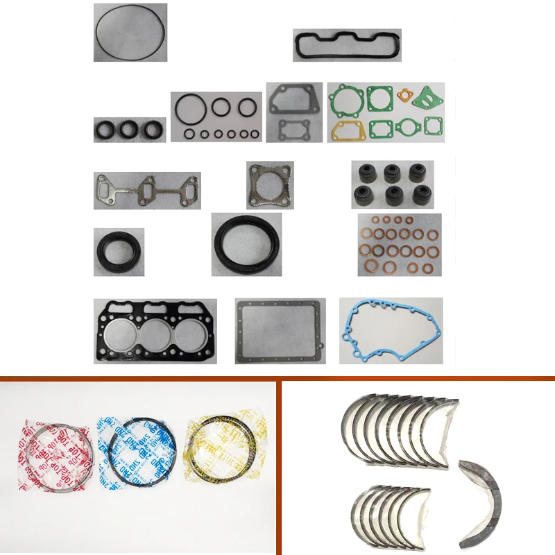 Полный ремонт двигателя полный комплект прокладок главный коленчатый вал шатун