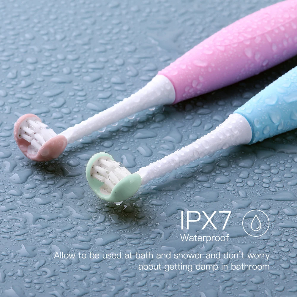 

5 Mode Sonic Electric Toothbrush Kids Three-Side USB Rechargeable 3D Ultrasonic U-Shaped Teeth Cleaning Brush Teeth For Children