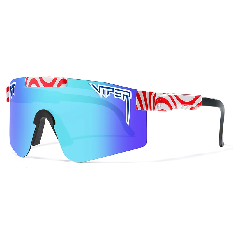 

PIT VIPER Cycling Glasses UV400 Outdoor Polarized Sports Eyewear Fashion Bike Bicycle Sunglasses Mtb Goggles with Case