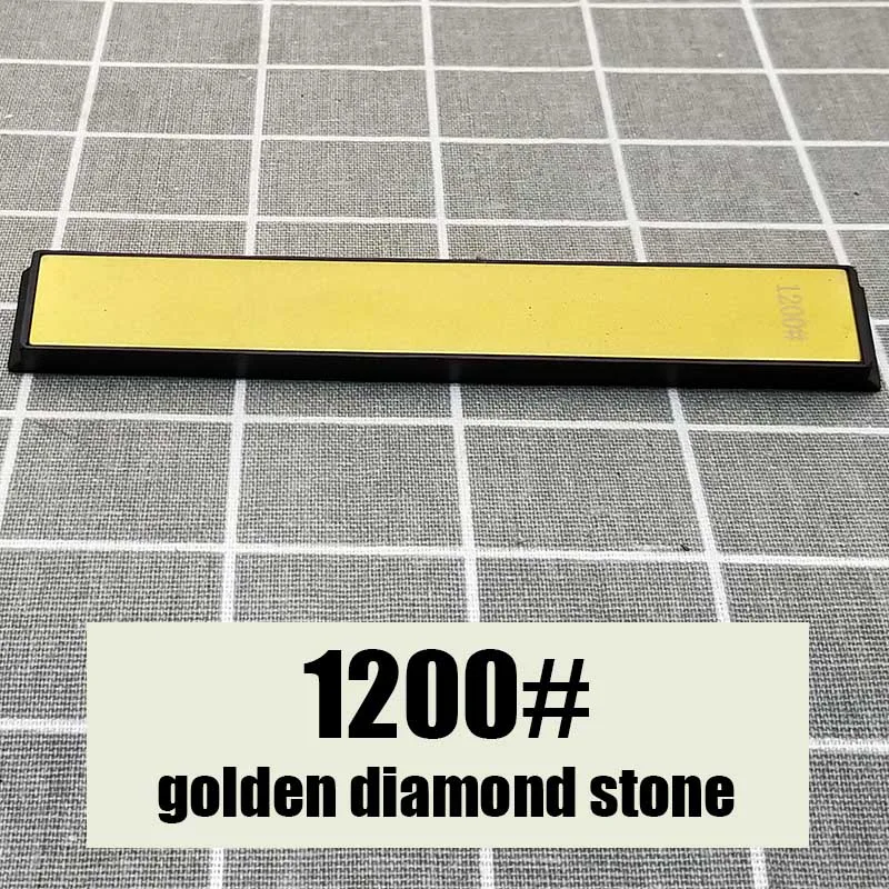 120 3000 8000 10000 grit golden diamond sharpening stone fine grinding polishing knife sharpener - Цвет: diamond 1200 grit