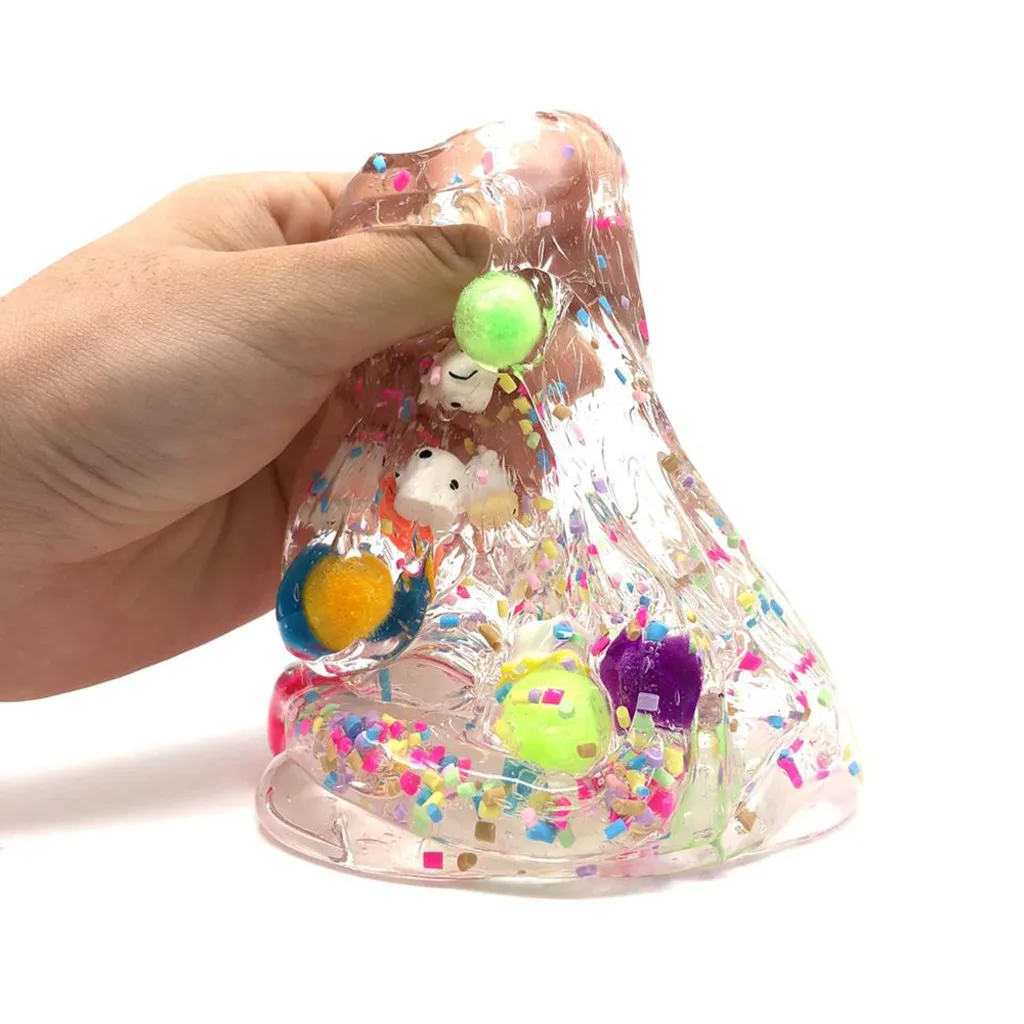 Игрушка для смешивания желейного шлама мягкая слизистая ароматическая игрушка