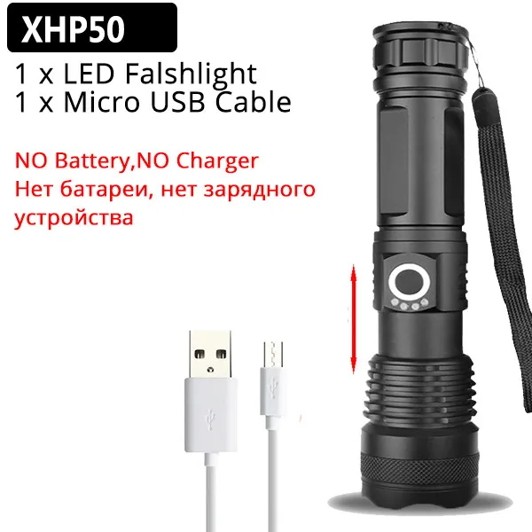 Option A Новейший четырехъядерный самый мощный светодиодный фонарь XLamp XHP70.2 XPH50.2 Zoomable 3 режима освещения светодиодный фонарь 26650 для кемпинга - Испускаемый цвет: Option A