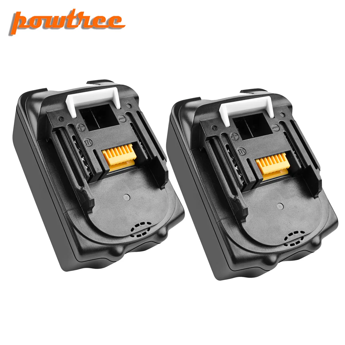 2 PACK Powtree для Makita высокого Ёмкость 18V 4000 мА/ч, BL1830 Мощность инструменты литий-ионная Батарея Замена LXT400 BL1815 BL1840 BL1850 BL1860 L30 - Цвет: 2 PACK