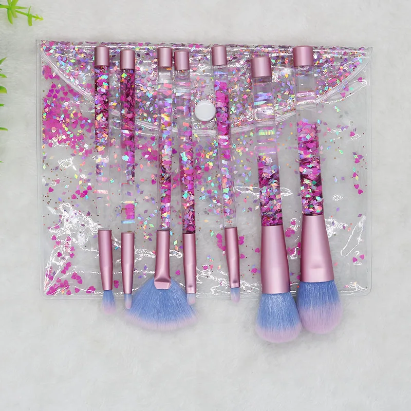 7 шт./компл. профессиональный женский набор кистей для макияжа лица Косметическая