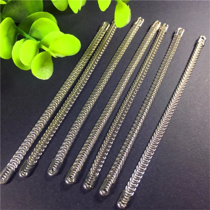 30PCS 4mm 10.5cm Width Stainless Steel Wire Boning Sprial Corset Making Material DIY Sewing Craft Wedding Dress Accessories