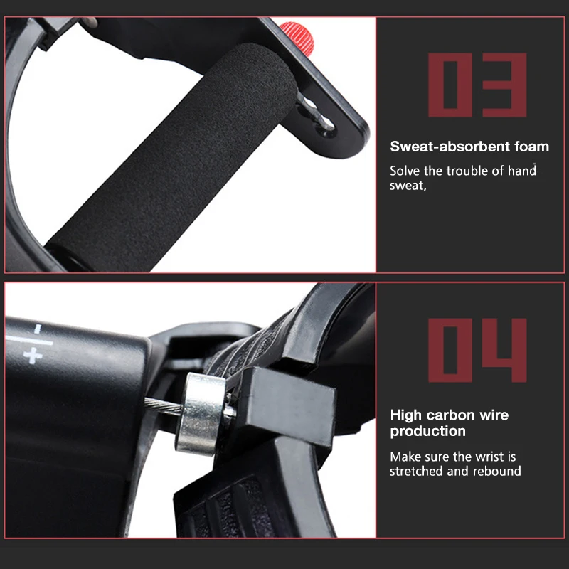 Новинка поддержка предплечья Регулируемая рукоятка мощный тренажер для