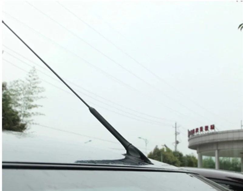 WRC Carbon Fiber Short Antenna Radio Auto Accessories For Subaru XV Forester Tribeca Outback Legacy Impreza Exiga | Автомобили и