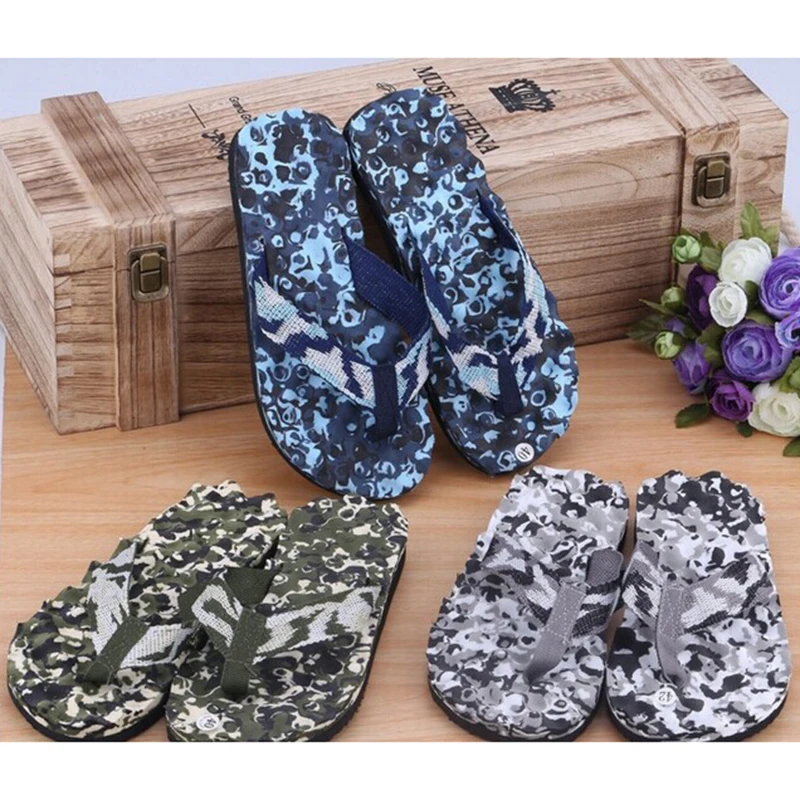

Men's Sport Water Shoes Beach Water Flip Flops Non Slip Slippers Camouflage Flip Flops Sport Water Shoes Beach Shoes