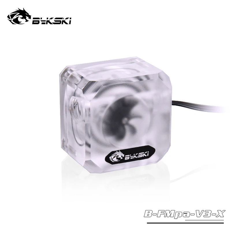 Bykski B FMpa V3 X PC водный (жидкий) охлаждающий расходомер/индикатор с 5v RBW LED