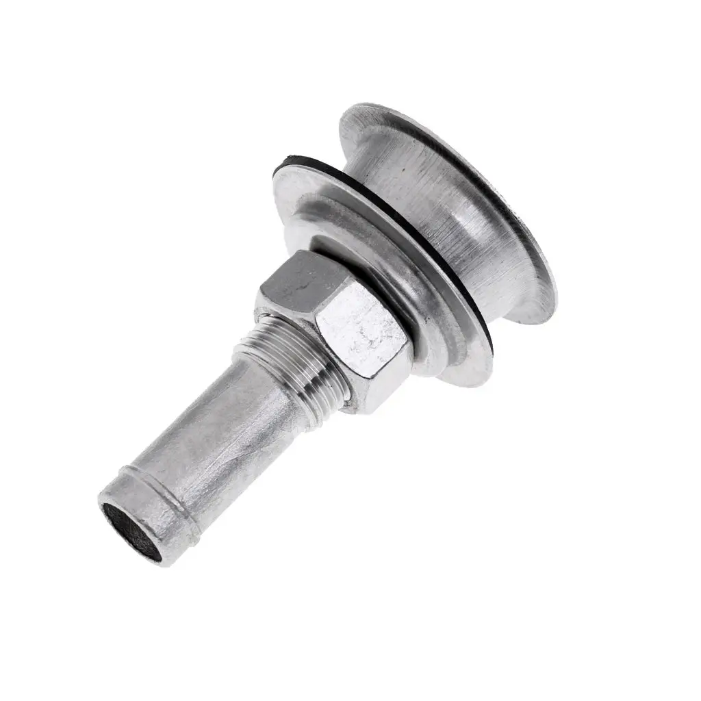 

3/4" Stainless Steel Boat Fuel Waste Water Gas Tank Vent Flush Mount