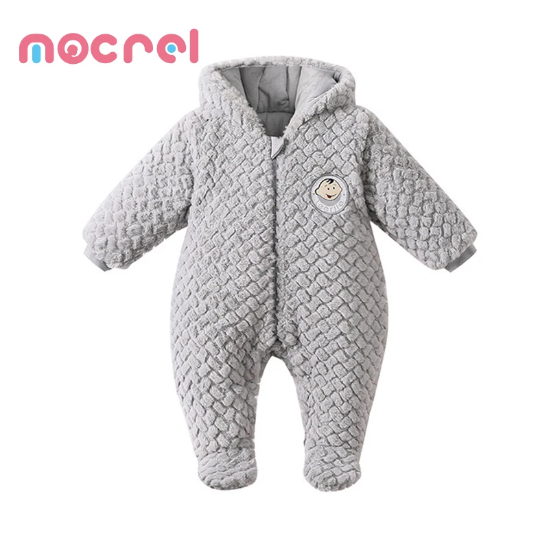 Children s Clothing Boys New Winter Baby Rompers Suit Baby Climb Clothes As Garment Long-Sleeved Thickening Crawlers For Kids