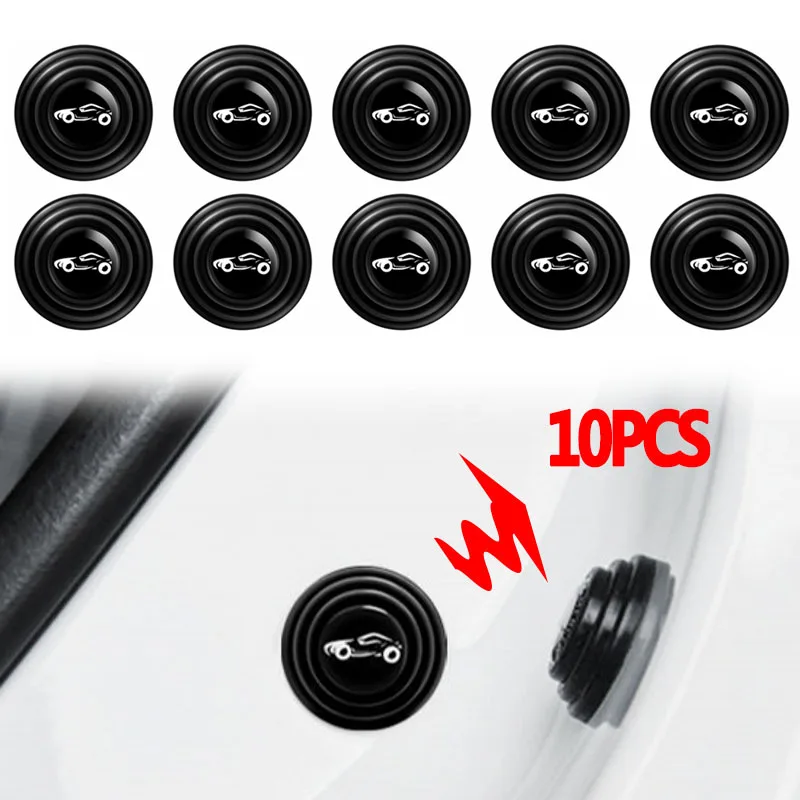 Автомобильная Противоударная Силиконовая накладка самоклеящаяся черная