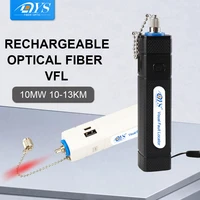 fiber optic cable testing detector visual fault locator 10mw red light pen for ftth cable vfl