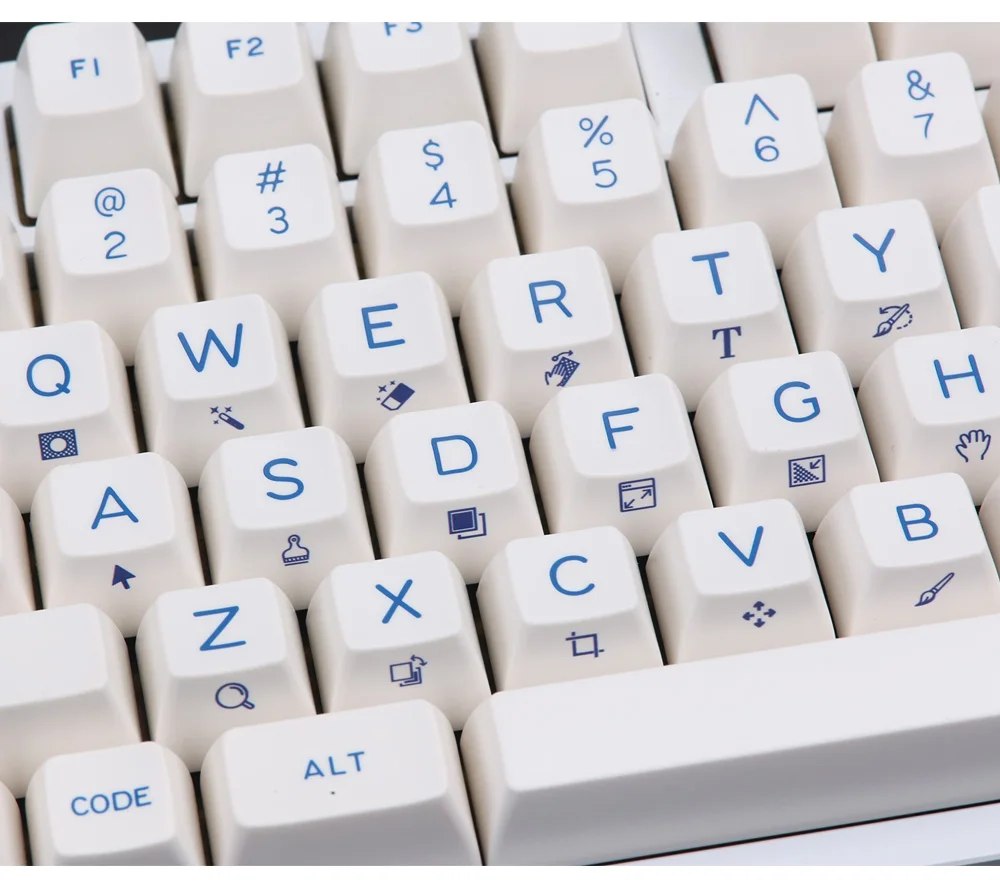 MAXKEY Photoshop SA keycaps ABS двойная съемка 138 клавиш механическая клавиатура MX