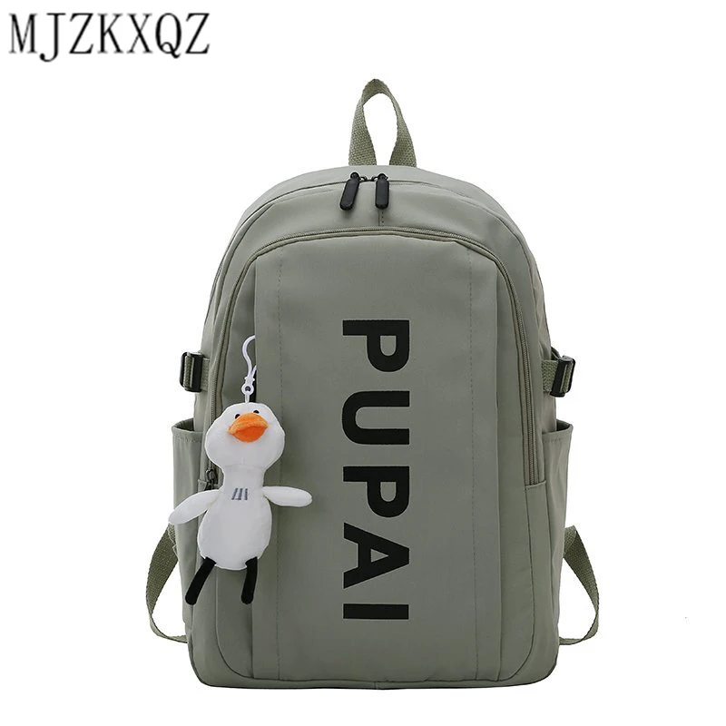 

Модный холщовый рюкзак Mjzkxqz для женщин, женская сумка на плечо с защитой от кражи, новая дорожная сумка для девочек-подростков, школьный ране...