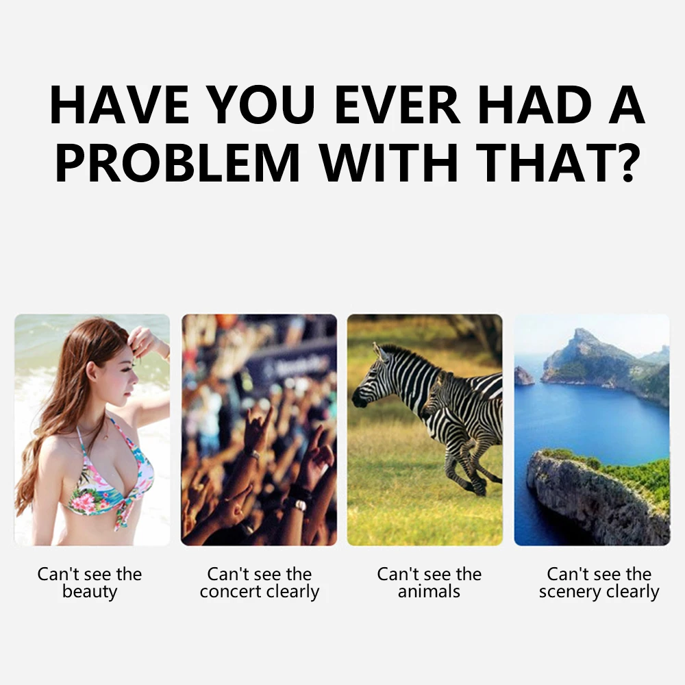 

10x50 Telescope Powerful Monocular Telescope Pocket Waterproof High-Definition Telescope Suitable For Hiking Camping Tourism