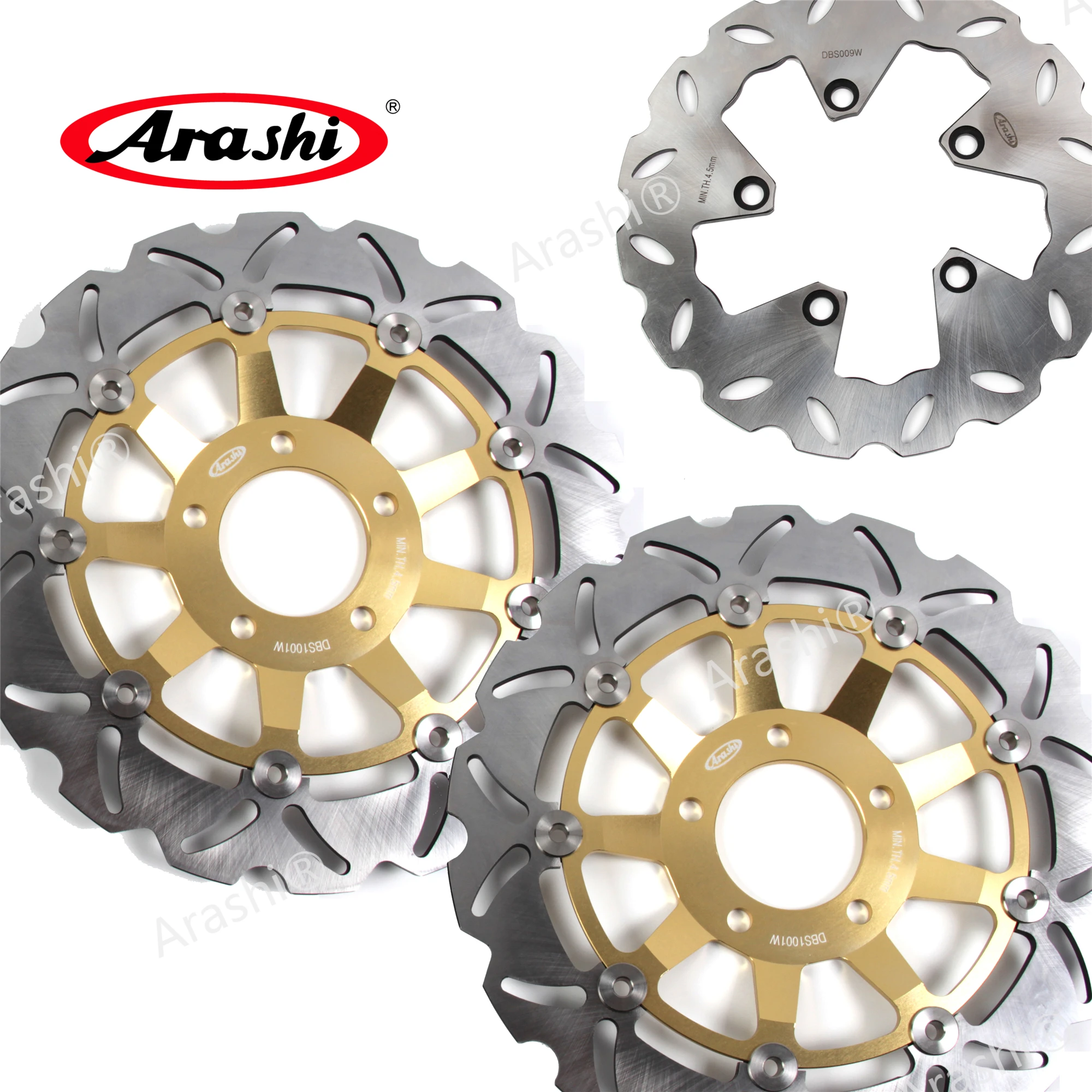 ARASHI RF600R Передние Задние тормозные роторы диски диск ПОДХОДИТ SUZUKI RF 600R 1993 1994 1995 1996