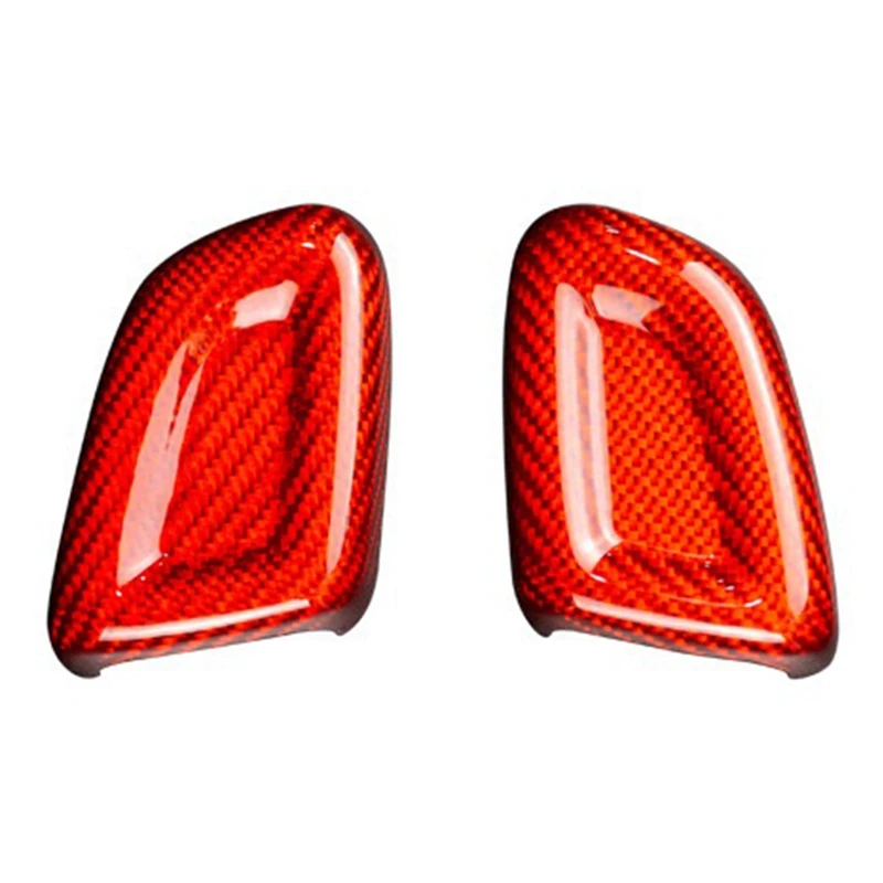 

Real Carbon Fiber Car Gear Shift Knob Trim Cover for Volvo XC60 V60 S60 XC40 S90 S90 V90 XC90 2021