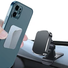Magnetic Plate Car Phone Holder Small 360 Rotation Magnet Mount Mobile Cell Stand Telefon Bracket Support For iPhone Xiaomi