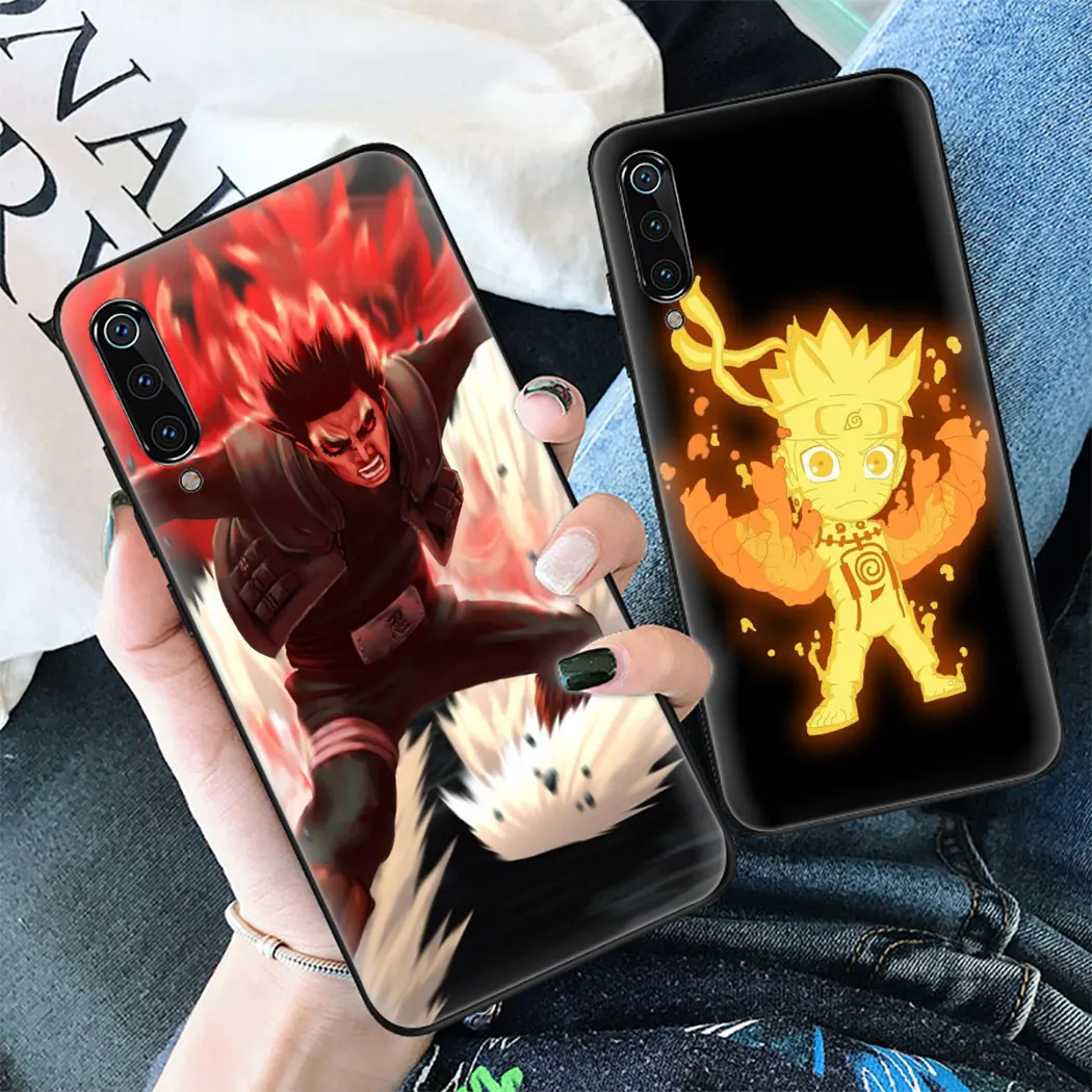 Рисунок героя аниме Наруто Мужские Мягкий чехол для телефона Xiaomi Mi на возраст 6 8 9