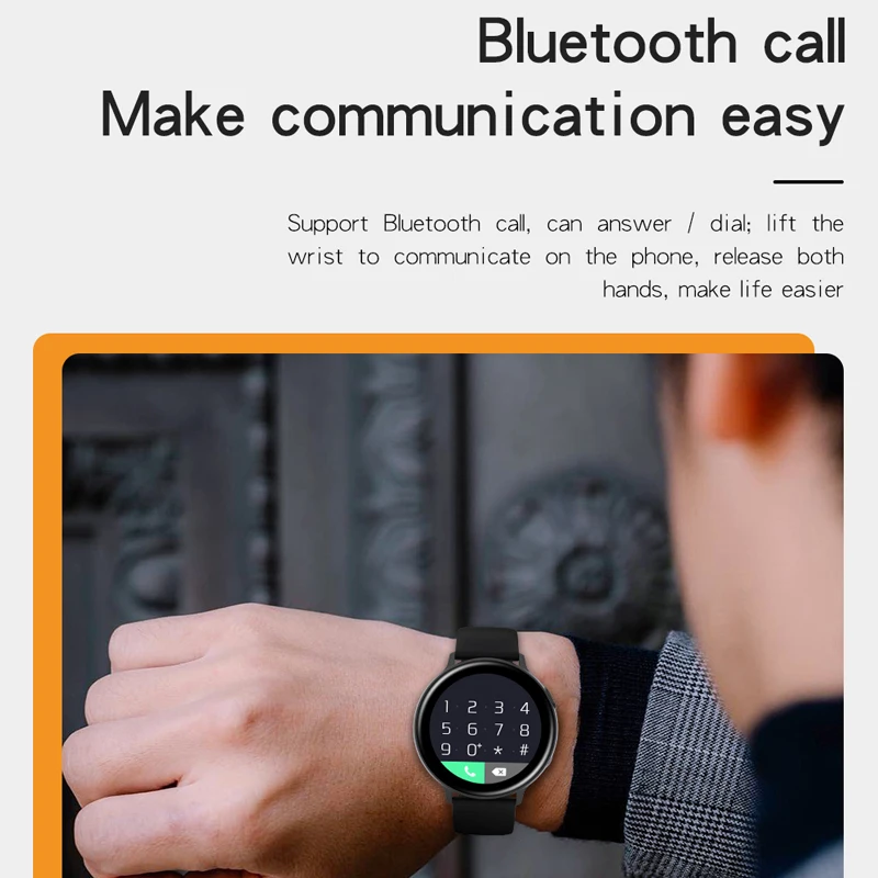 C6 мужские смарт-часы с Bluetooth вызовом Siri голосовым пульсом фитнес-браслет IP67