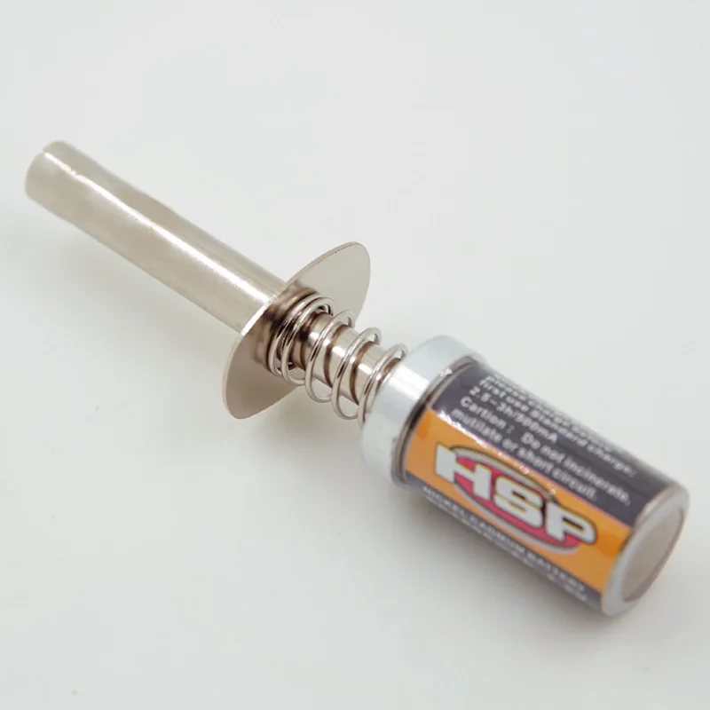 

10PCS for HSP 80101 1800MAh 1.2V Glow Plug Igniter Suitable for RC Car 1/8 1/10 HSP 80101 Rechargeable Glow Igniter-Not Charger