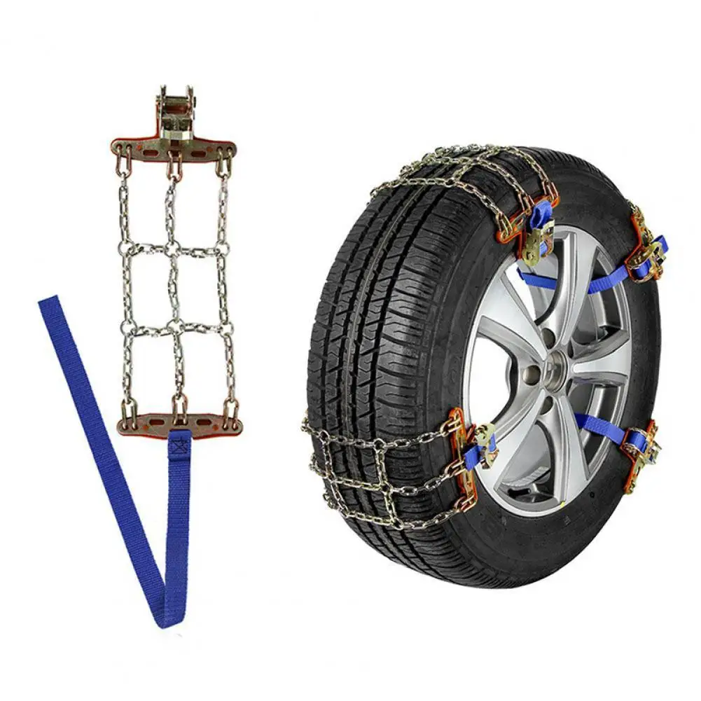 

Tire Chain High Strength Tire Protection Manganese Steel Snow Tire Traction Chain for Truck