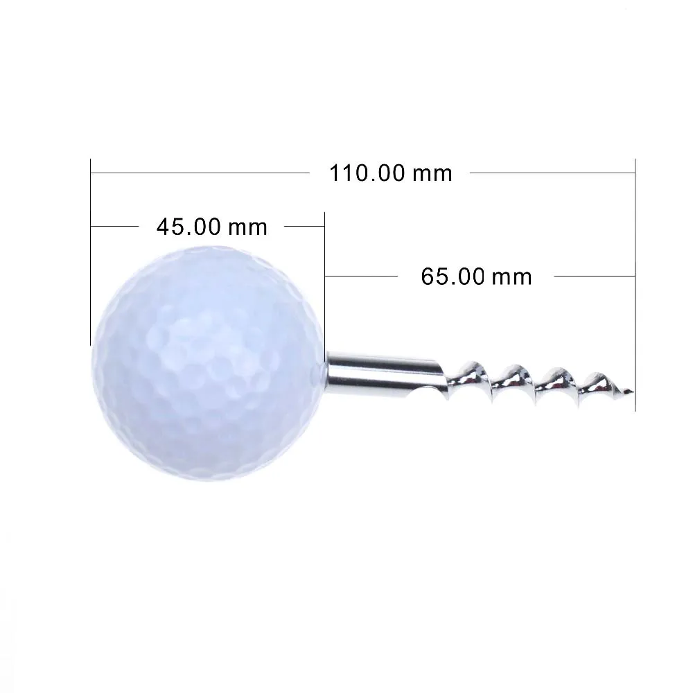CRESTGOLF 2 шт./компл. открывалка для бутылок в форме шара гольфа штопор вина и пива
