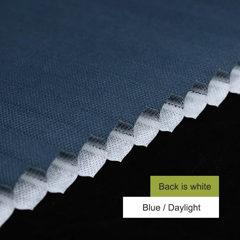 Daylight Blue Верх-вниз, низ-вверх, легко фиксируется, беспроводная, глухая, с боковым замком, сотовая занавеска, сотовые жалюзи, Индивидуальный размер - Цвет: Daylight Blue