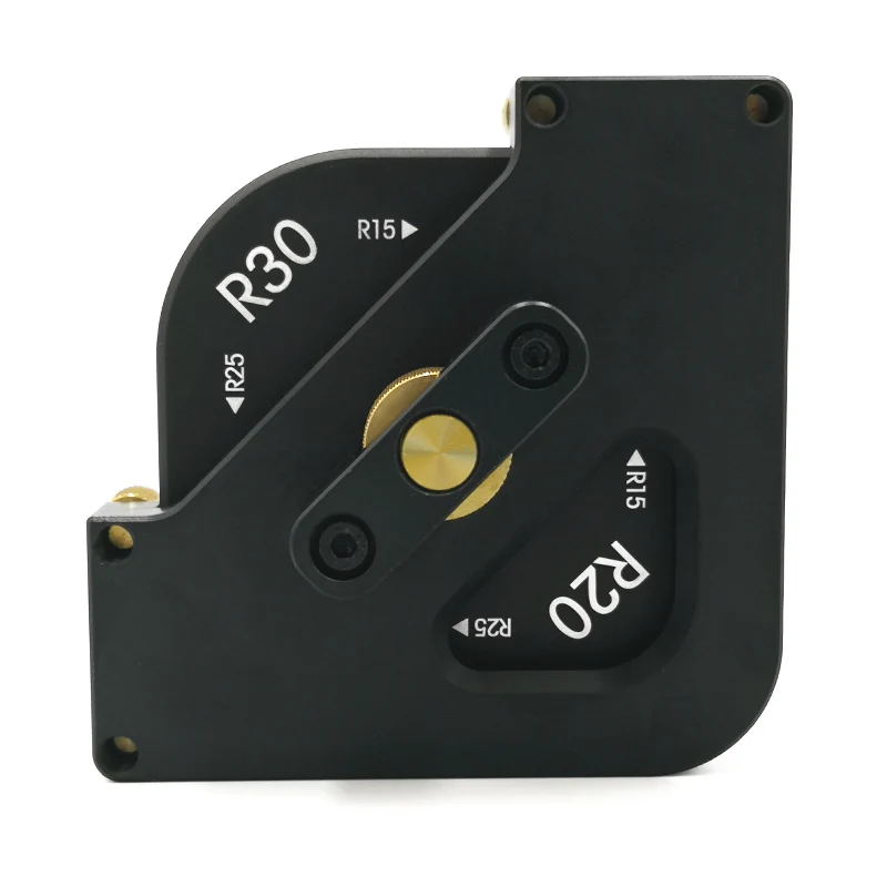 Угловая фаска для фрезерного станка из алюминиевого сплава с радиусом шаблон